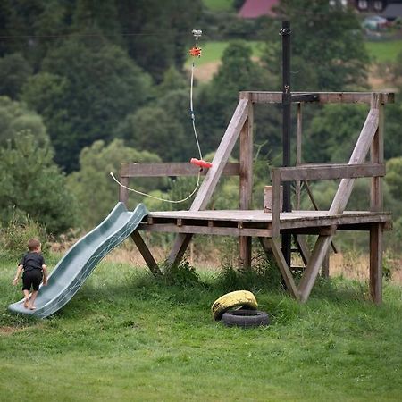 Polanka Beskid Niski Cute Cabin With Spectacular Views Hanczowa Esterno foto