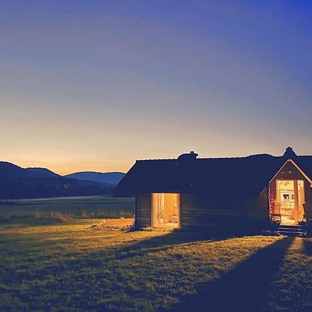 Polanka Beskid Niski Cute Cabin With Spectacular Views Hanczowa Esterno foto