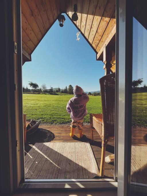 Polanka Beskid Niski Cute Cabin With Spectacular Views Hanczowa Esterno foto