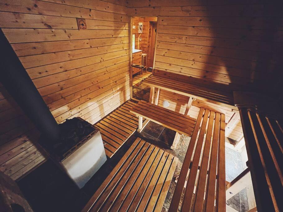 Polanka Beskid Niski Cute Cabin With Spectacular Views Hanczowa Esterno foto
